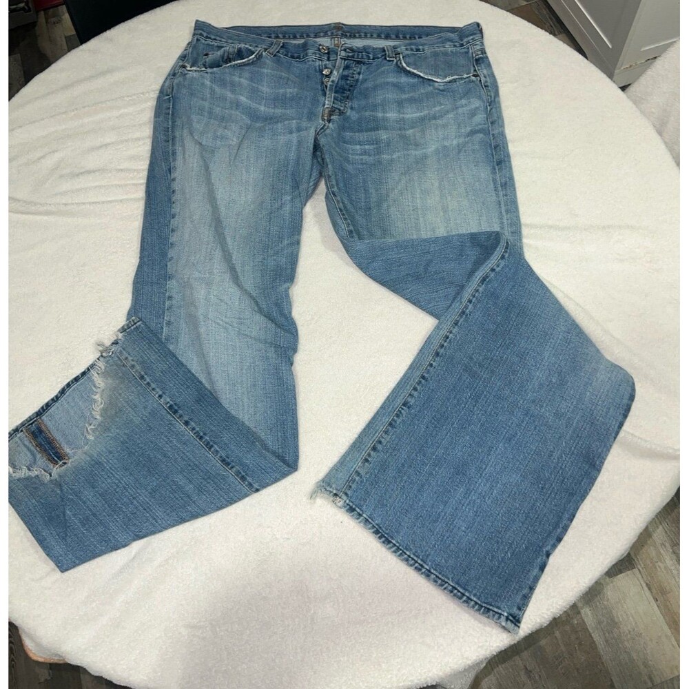 For all mankind button up jeans sz 38 *look at all pics for flaws
